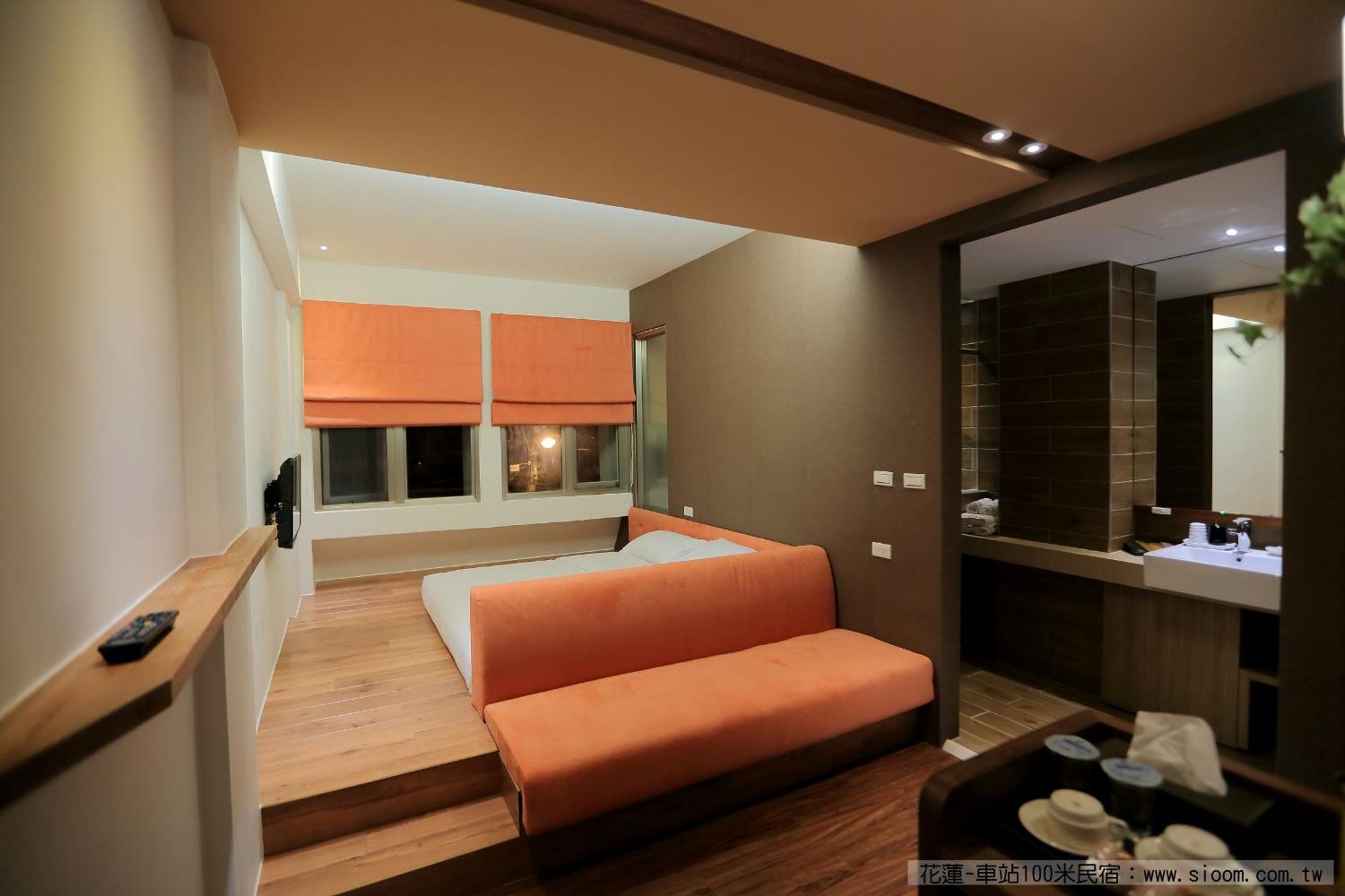 花蓮市 ステーション 100 メートル B＆B Bed & Breakfast 部屋 写真